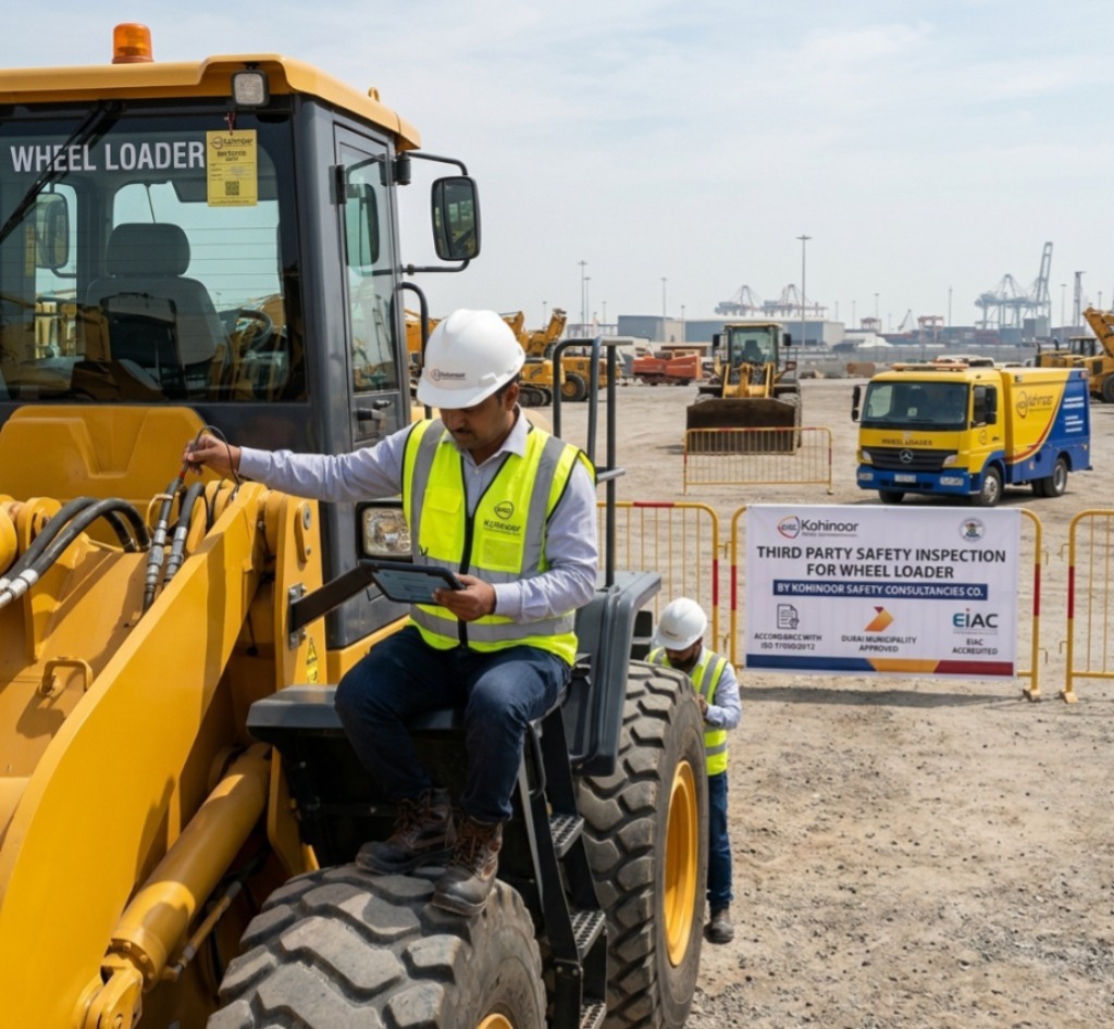 Third Party Inspection of Wheel Loader